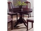 round solid dining table mahogony. solid mahogany table, ....